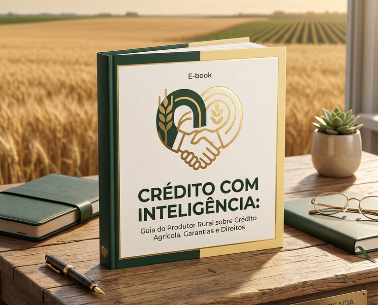 E-book Crédito com Inteligência: Estratégia de crédito rural sem risco de endividamento — Dra. Tatiana Gaertner