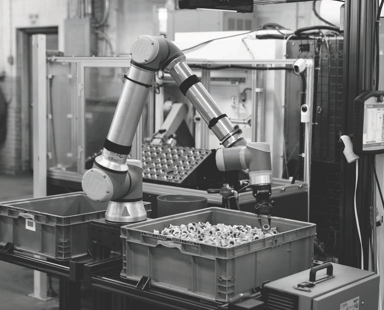 Collaborative Robot performing a task