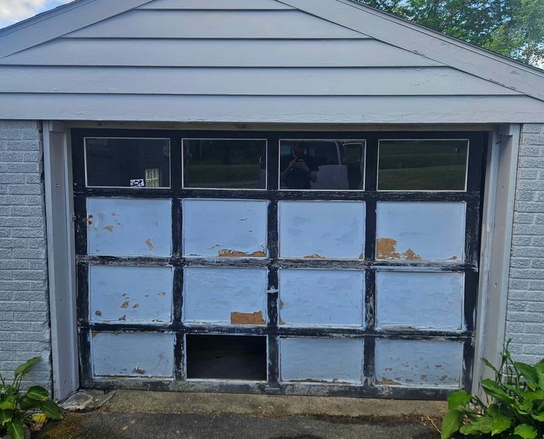 Distressed door needs help