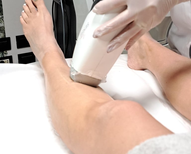 Epilazione laser al diodo cosce con tecnologia professionale per risultati duraturi