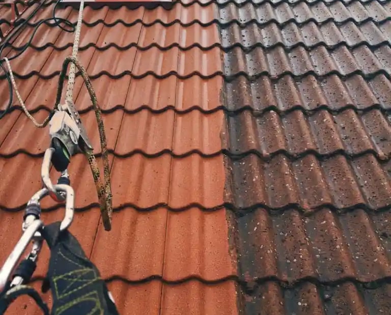 Takvask av firemannsbolig