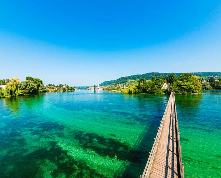 THK Thurgau - Holzbrücke über Bodensee