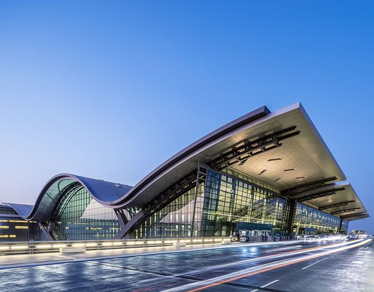 fire resistant coating sprayed onto ceiling steel framework onsite