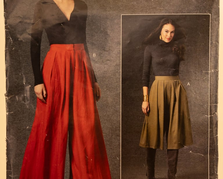 Vogue Patterns V1772 Misses Pants