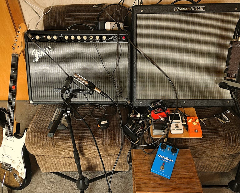 Enregistrements de guitares, Fil's House Studio