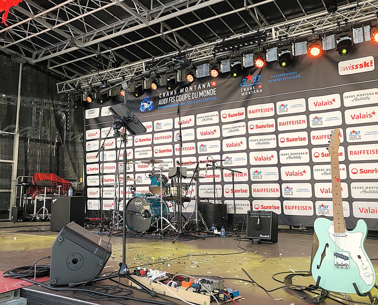 Scène des championnats du monde, concert de Pytom