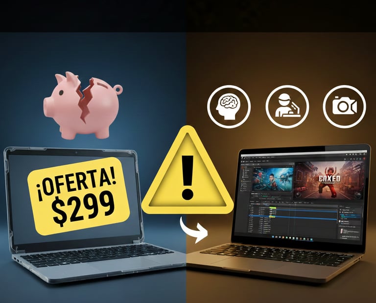 Laptop semi nueva