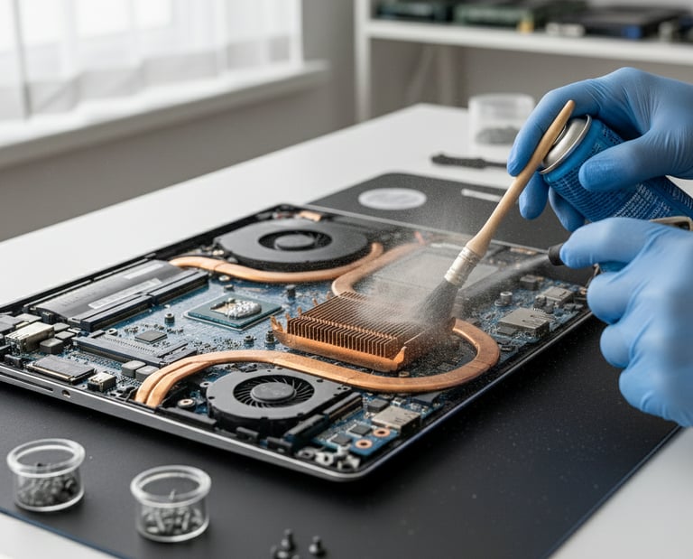 Limpieza laptops Quito