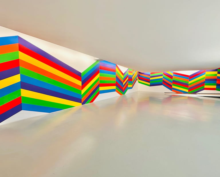Sol LeWitt, Wall Drawing #1143 2004 Acrylic on wall ©16mag