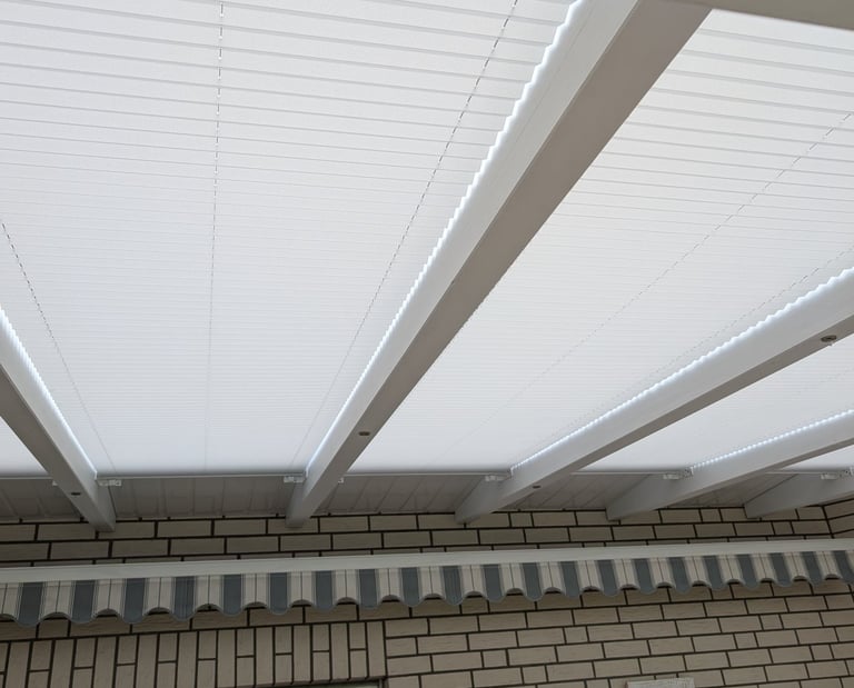 Sonnenschutzmarkise Wetterbeständige Stoffe