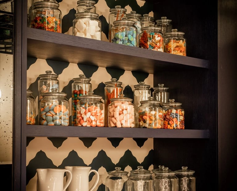 Candy bar at Villa La Gratitud