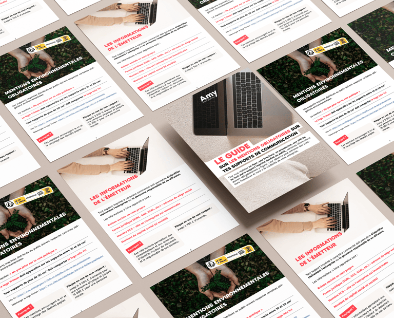 Guide les mentions obligatoires sur ton flyer - Amy atelier graphique