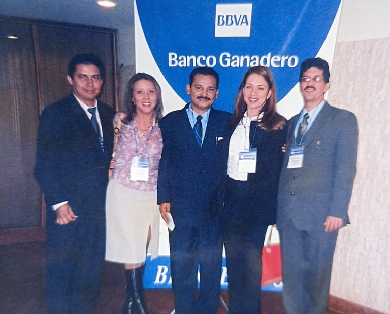 Junto a Colegas Gerentes de Oficinas BBVA