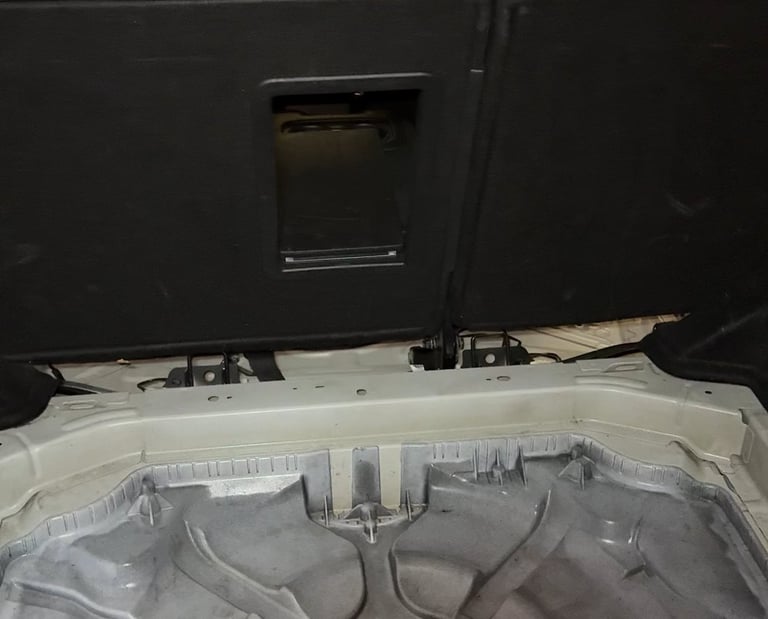 a clean car trunk