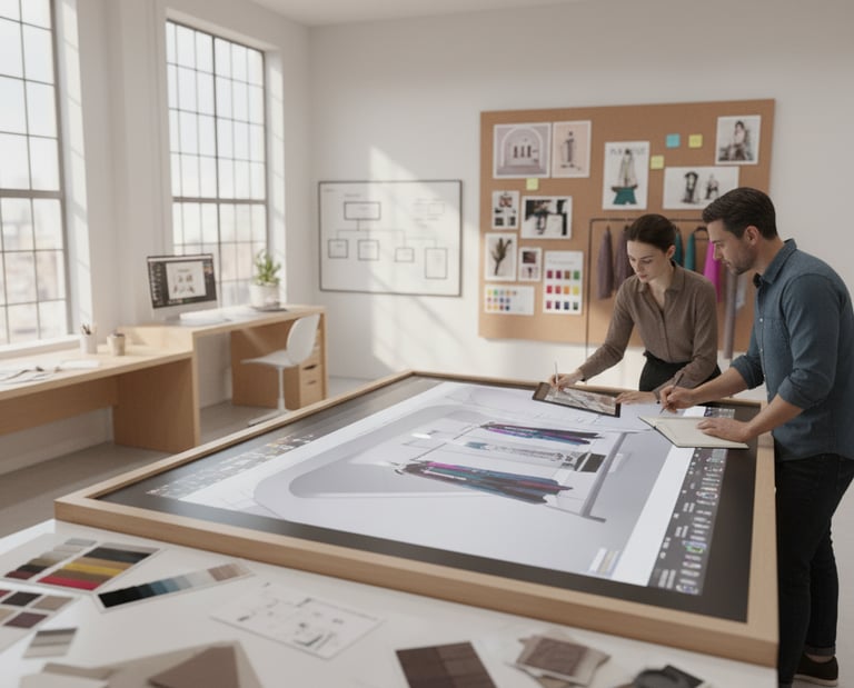 Retail interior design by Cavity Studios blending creativity, strategy, and functionality for brand 