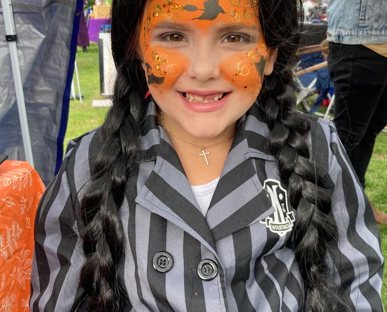 Halloween face paint