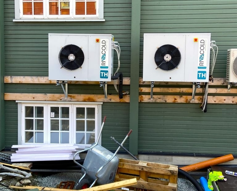 Wärmepumpe in Sanierung