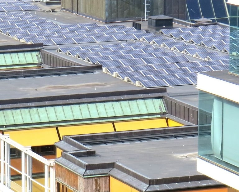 Photovoltaik Industriefläche