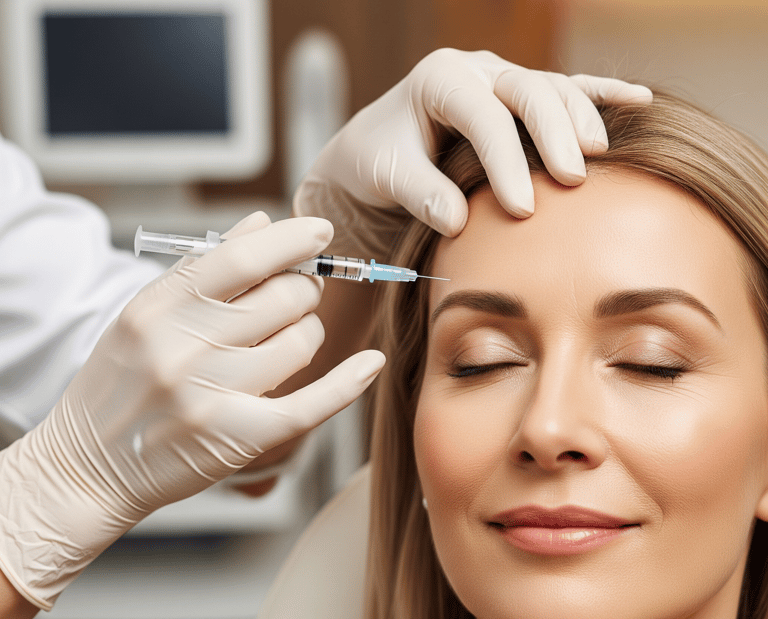 Botox Neuromoduladores estética arrugas facial patas gallo