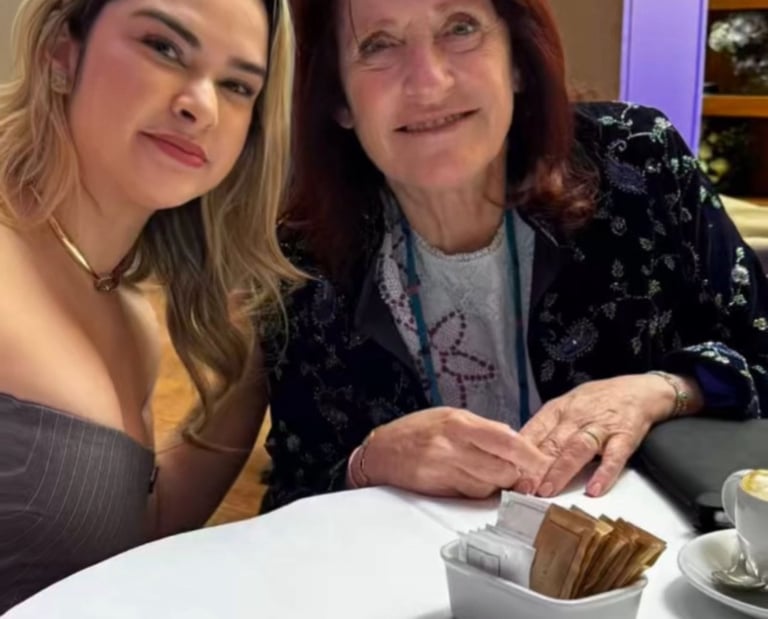 Dra Talita com a Dra Antonella Tosti