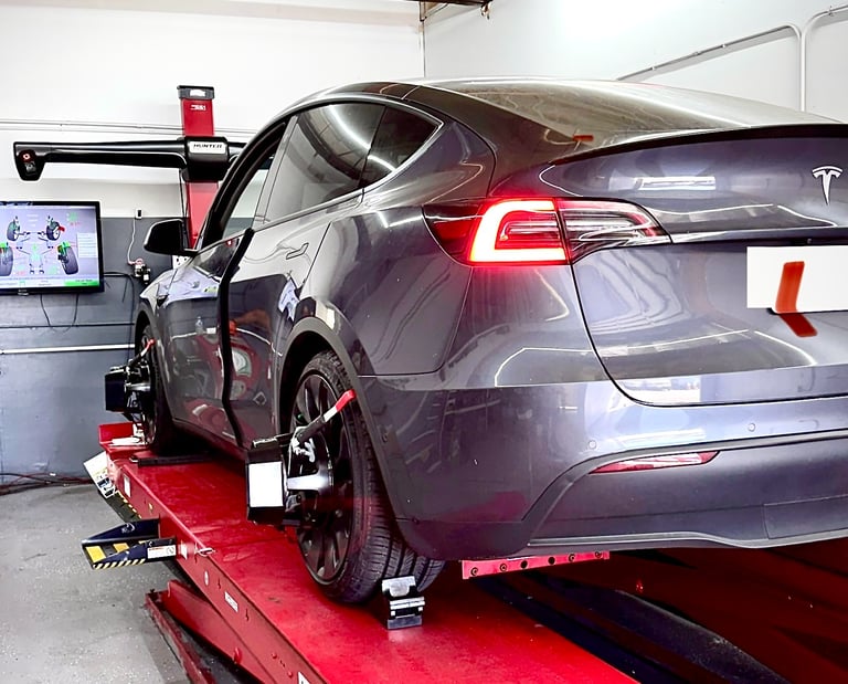 wheel alignment for Tesla