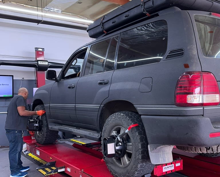 car inspection before alignment