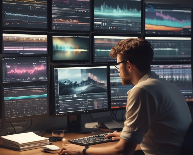 a man riding a skateboard down the side of a ramp