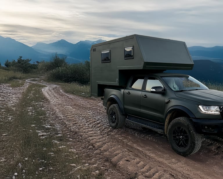 pick-up truck camper