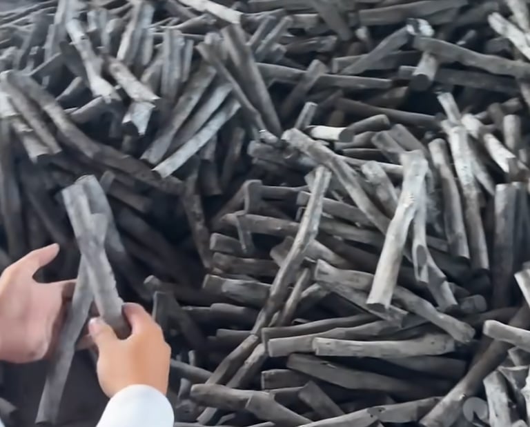 Earthange Shisha Binchotan, white charcoal Supplier