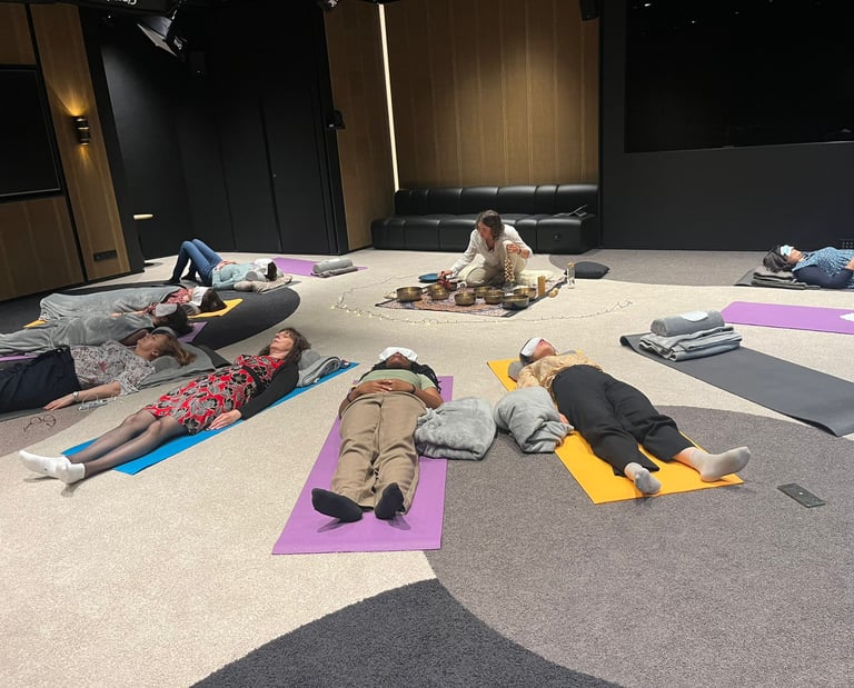 activité QVT cohésion d'équipe relaxation en milieu professionnel prévention burn out psycho sociaux