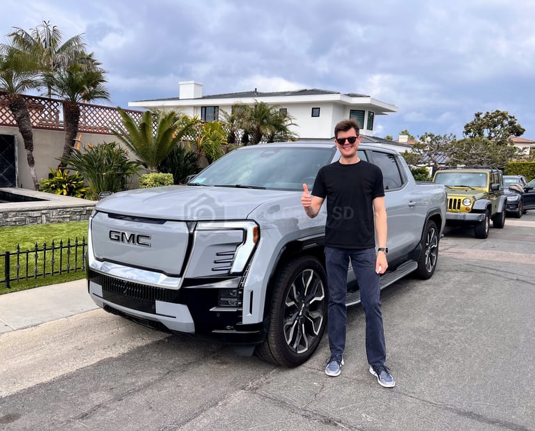 2025 GMC Sierra Denali EV grey