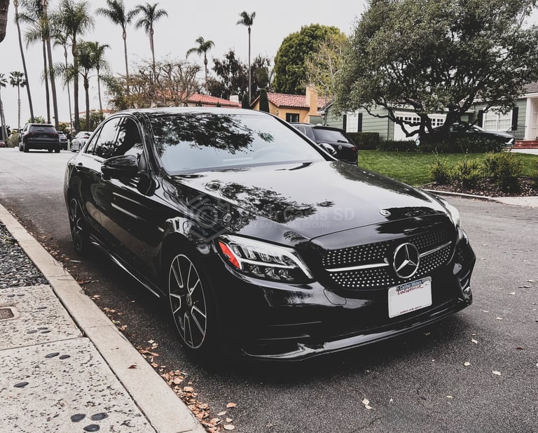 2019 mercedes c300 AMG black