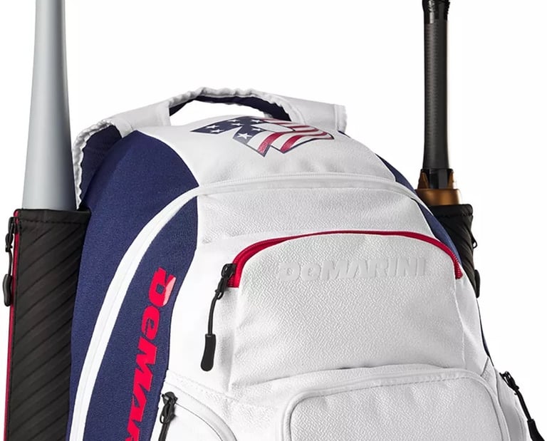 DeMarini Voodoo OG baseball backpack for travel players