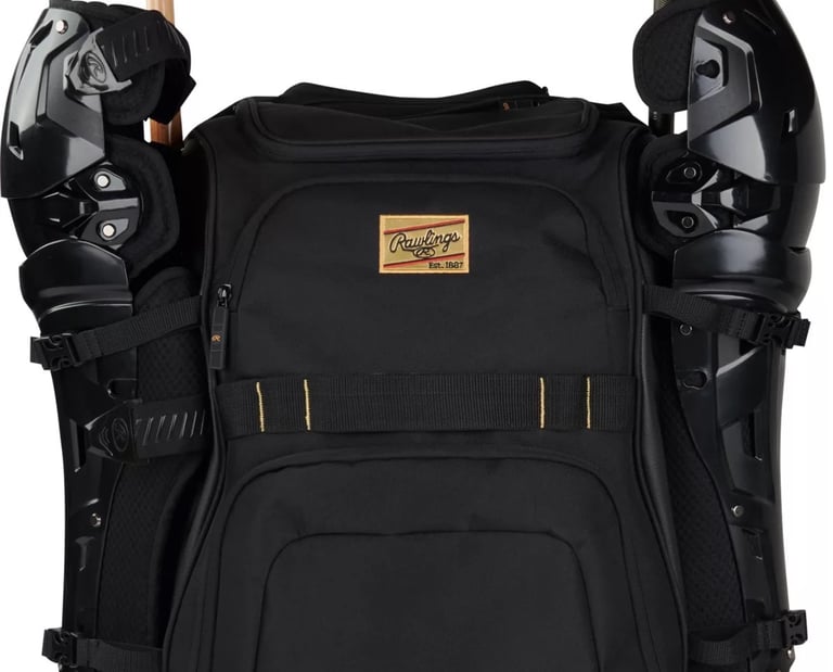 Rawlings Gold Collection wheeled baseball bag for travel teams