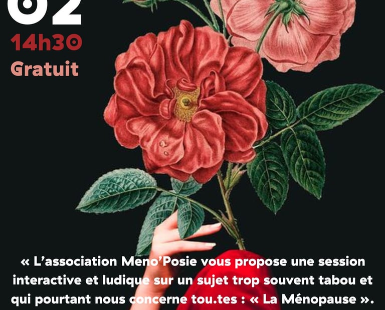 Ménopause atelier sensibilisation information fin du tabou