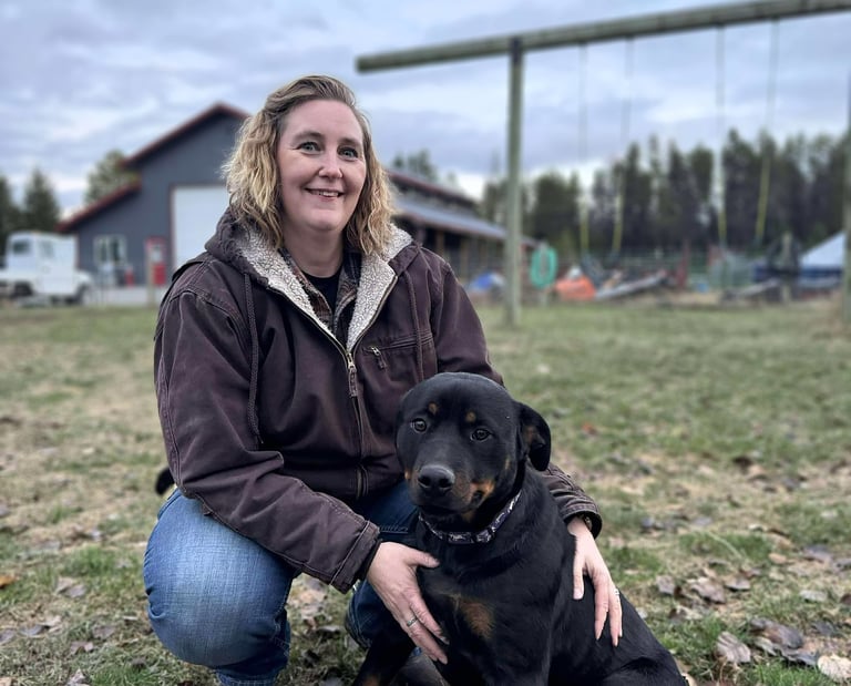 Intermediate 4 week dog training course.