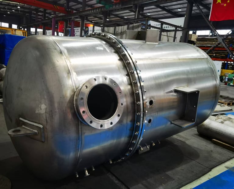 PMI PIPING Stainless Steel Storage Tanks