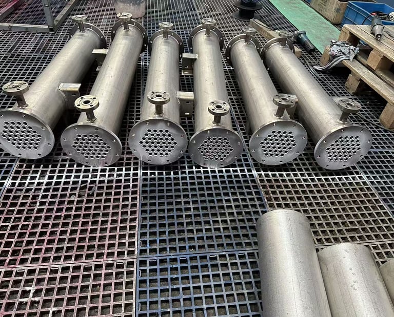 PMI PIPING Welded Components and Heat Exchangers