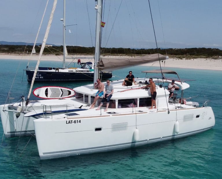 Catamaran lagon 400 ibiza