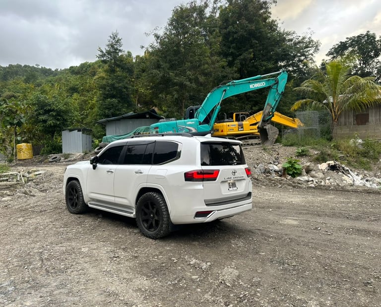 Car rental dili timor leste land cruiser 300