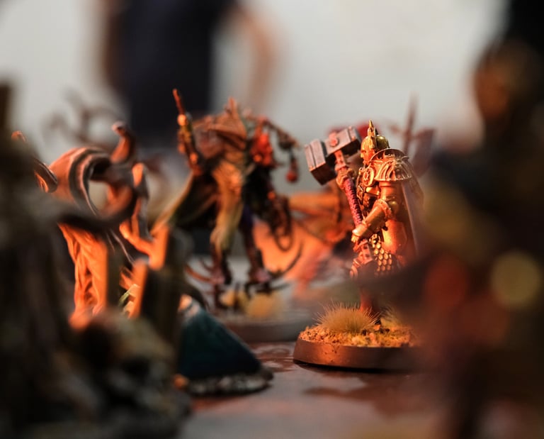 Playing Warhammer using Nebula Base Bits