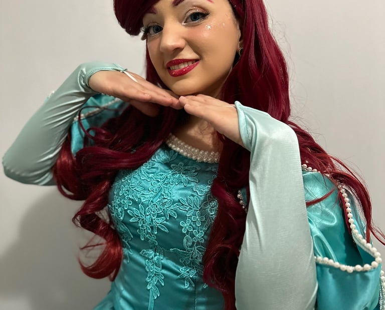 Personaggio cosplay principessa