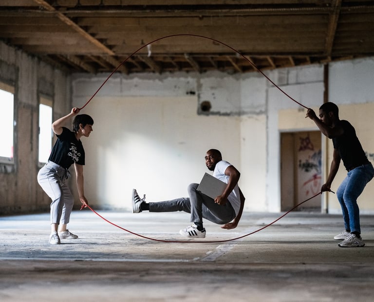 Gestes pédagogiques — construire une séance de Double Dutch
