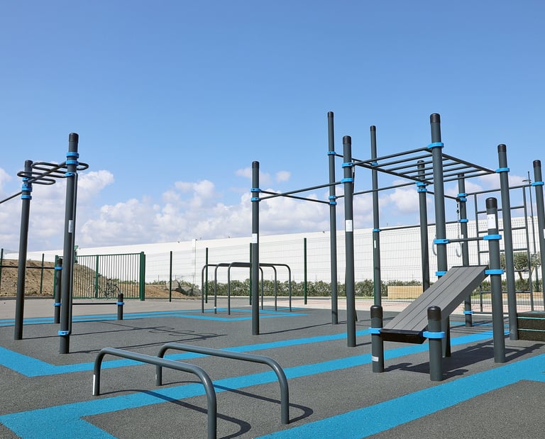 Parc de Street Workout Kenguru Pro avec équipements multifonctions en extérieur