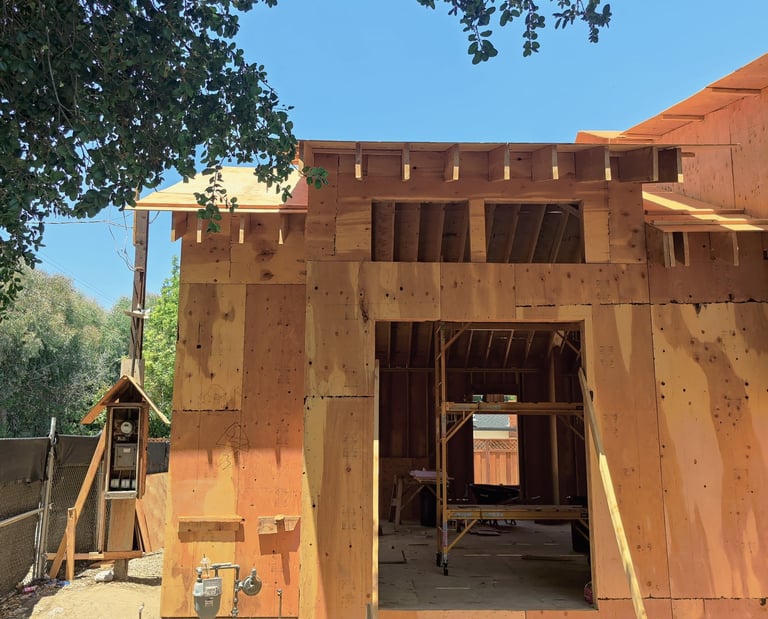 Exterior of accessory dwelling unit (ADU)