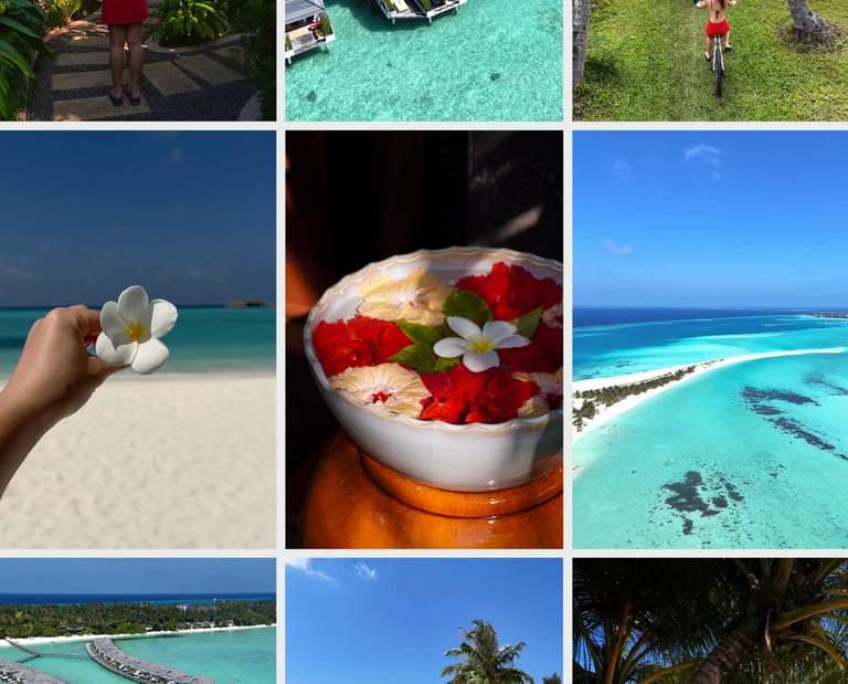 Villa Park Maldives resort content creation cover