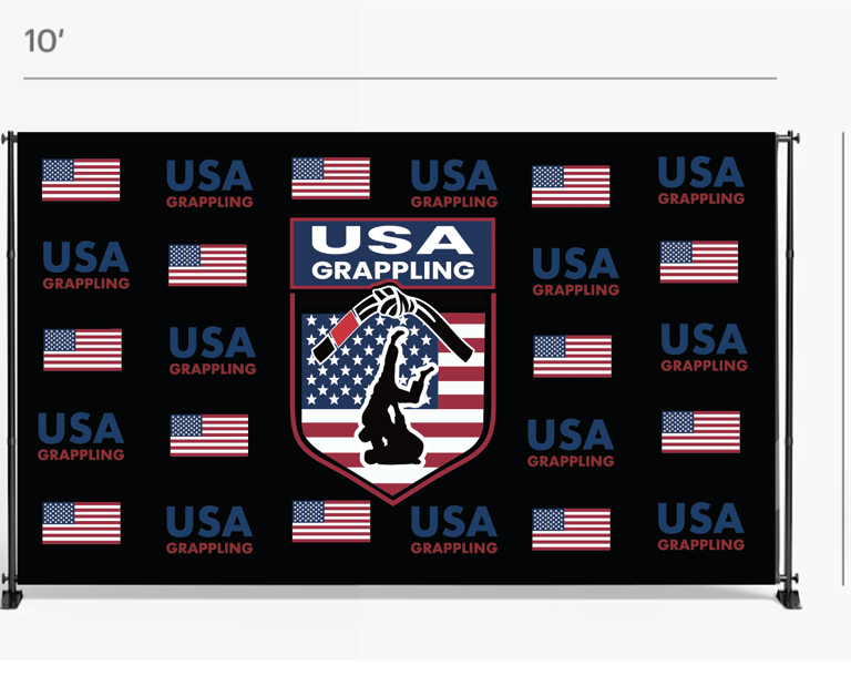 Step and Repeat banner for events