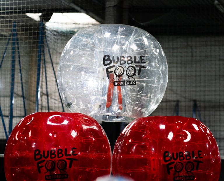 EVG de folie avec Bubble foot Bordeaux