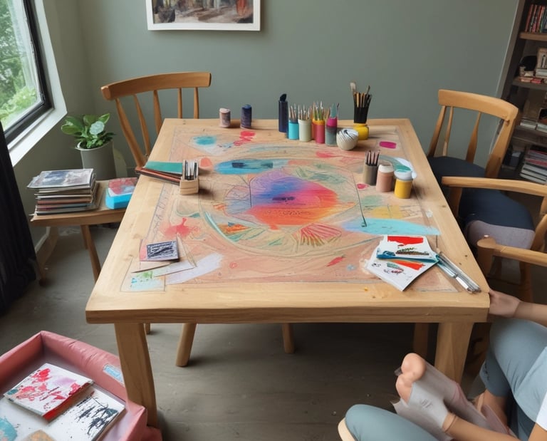 three men and one woman laughing during daytime