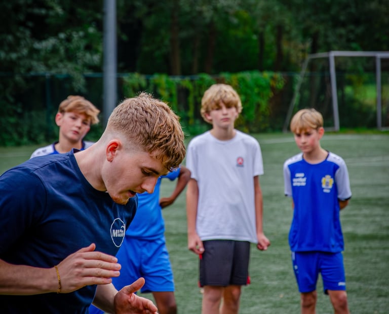 Privé groepstraining voetbal